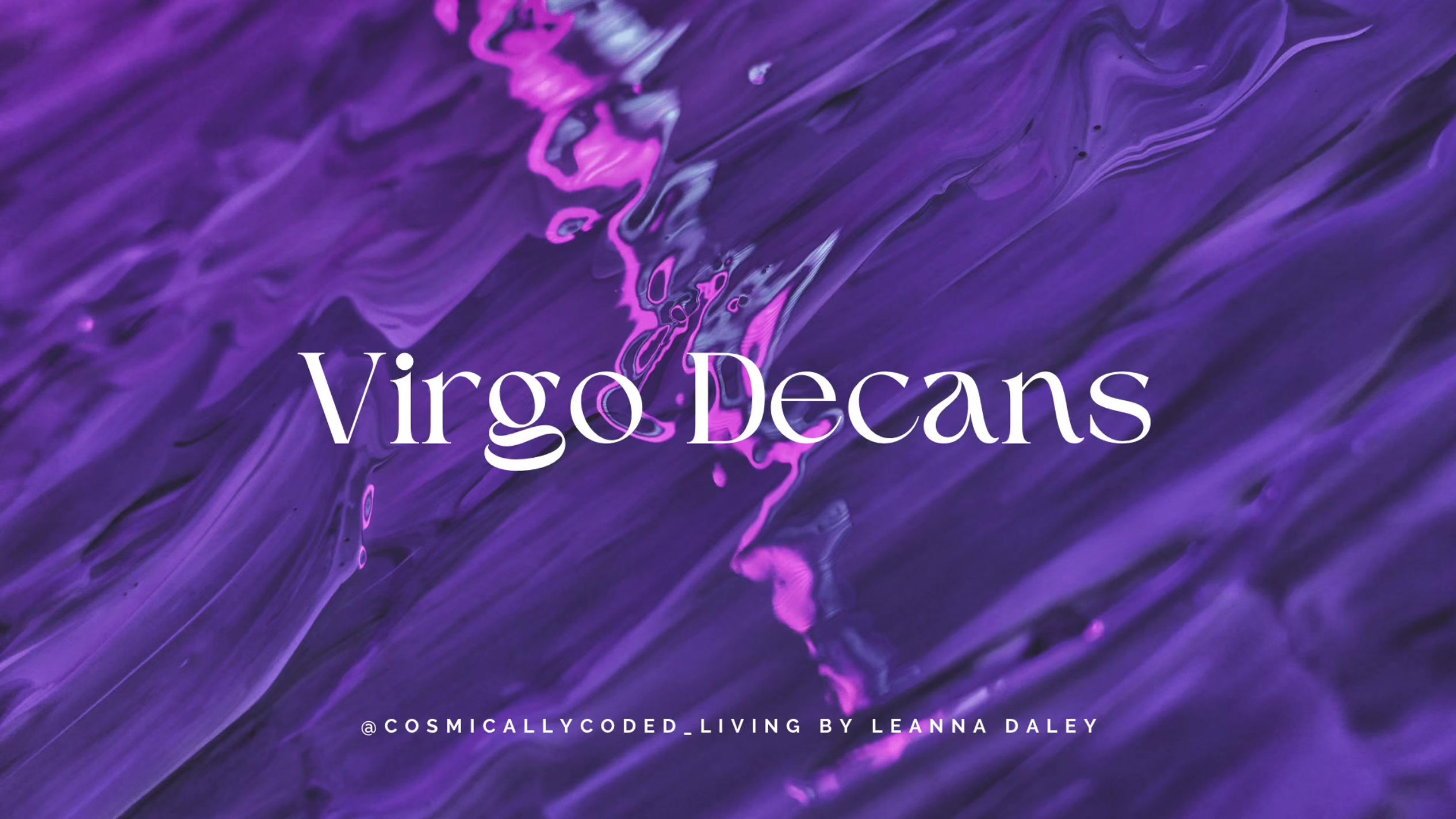 Virgo Decans